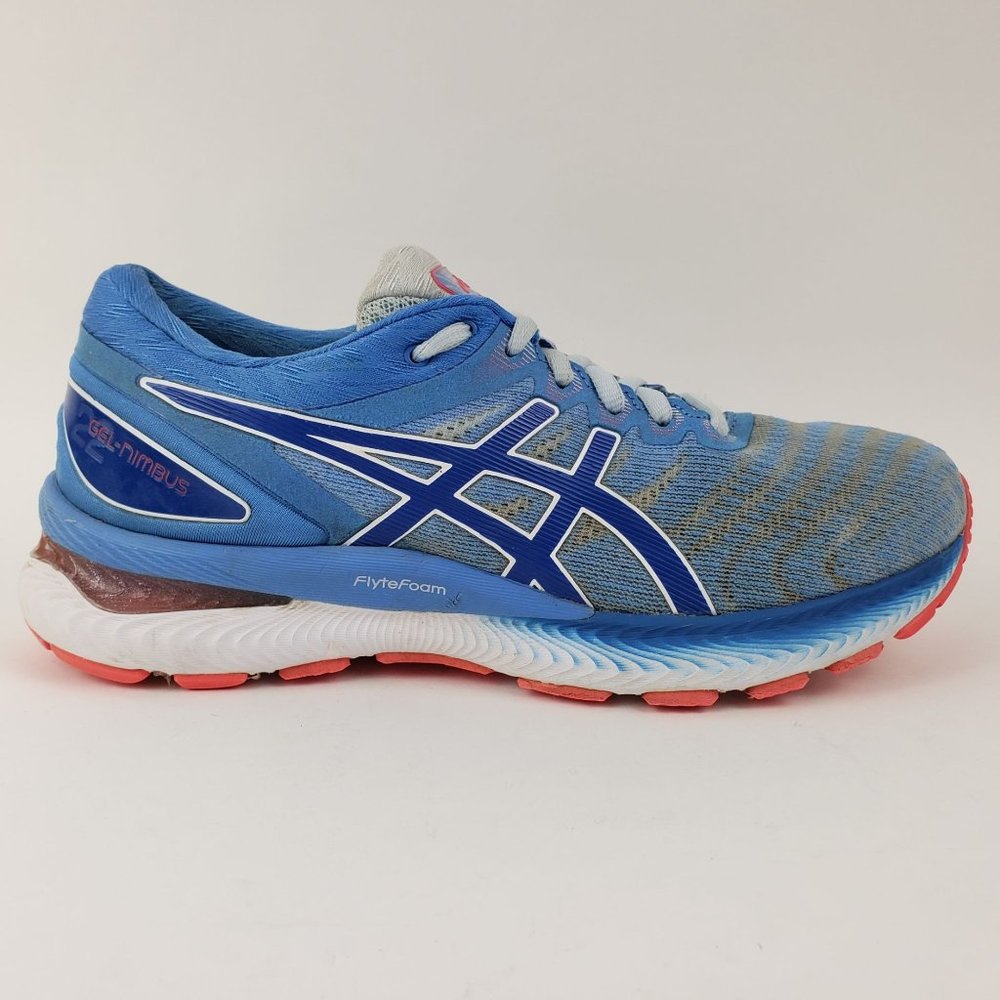 ASICS Gel-Nimbus 22 Soft Sky Tuna Blue Women's Size 7 Running Training Shoes